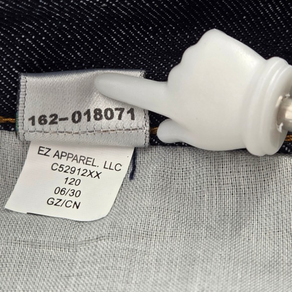 COOGI Mens Jeans 44W Dark Wash Denim Straight Embroidered TRI Nations - Picture 11 of 15